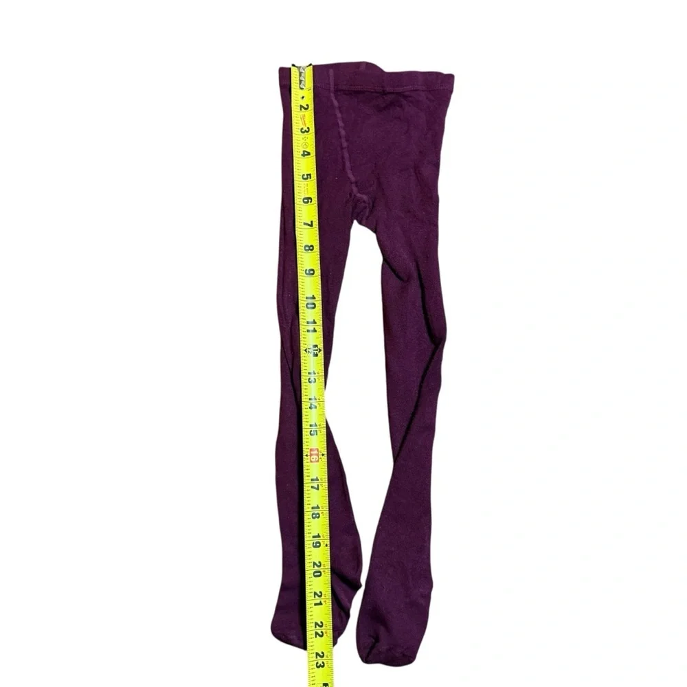 Zara Girls Purple Tights Size 3/4
